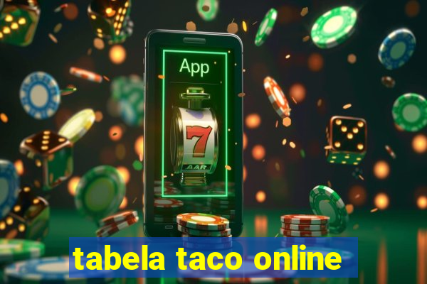 tabela taco online