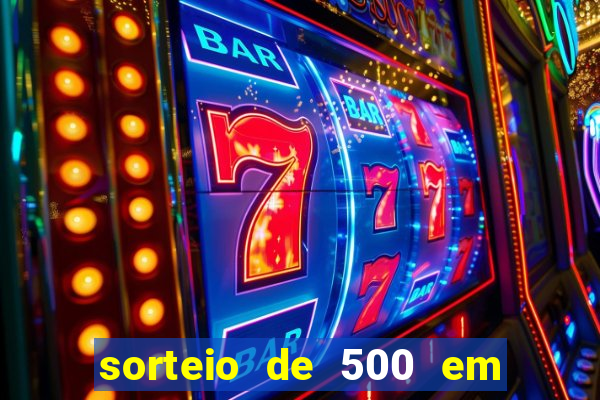 sorteio de 500 em cash toda segunda feira novibet