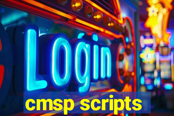 cmsp scripts