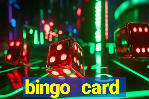 bingo card generator with pictures