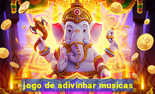 jogo de adivinhar musicas