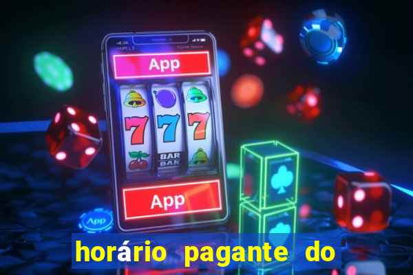 horário pagante do fortune tiger