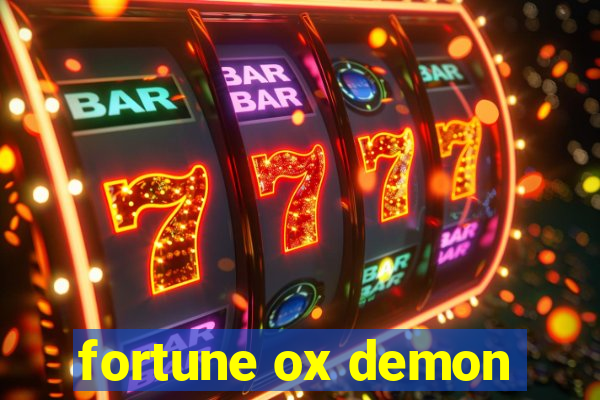 fortune ox demon