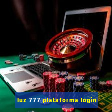 luz 777 plataforma login