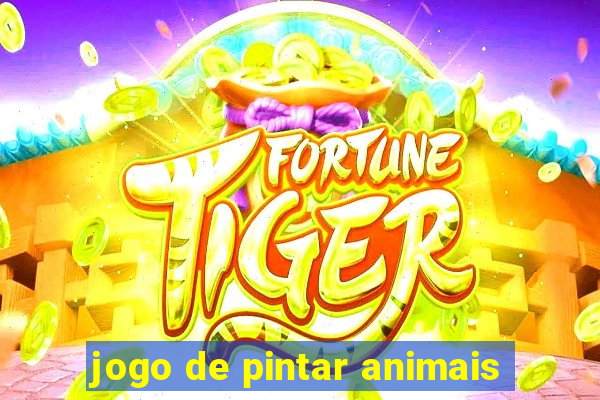 jogo de pintar animais