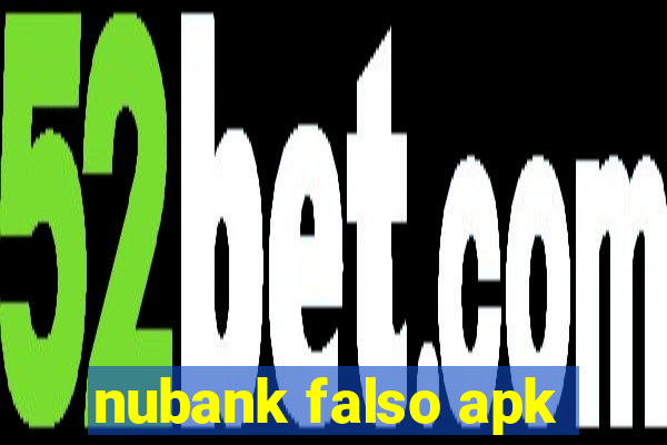 nubank falso apk