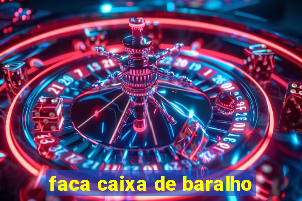 faca caixa de baralho