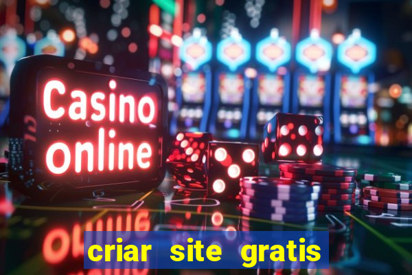 criar site gratis de jogos