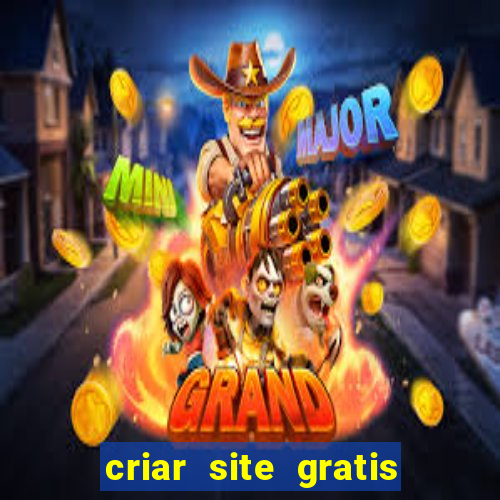 criar site gratis de jogos