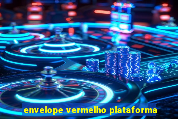 envelope vermelho plataforma