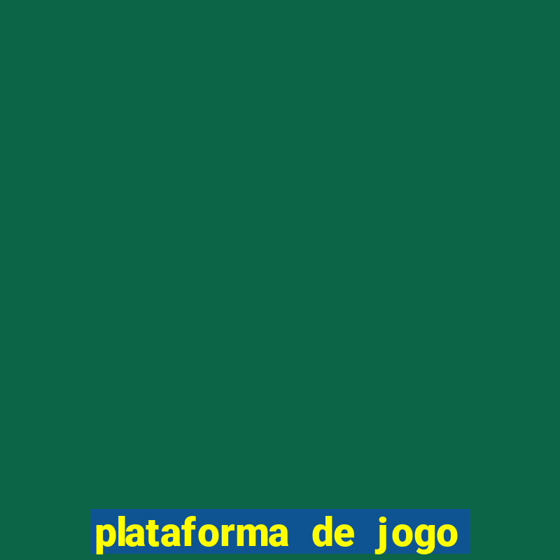 plataforma de jogo de r$ 5