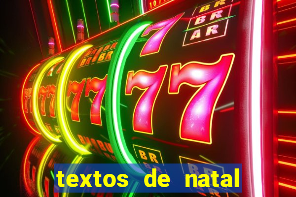 textos de natal para imprimir