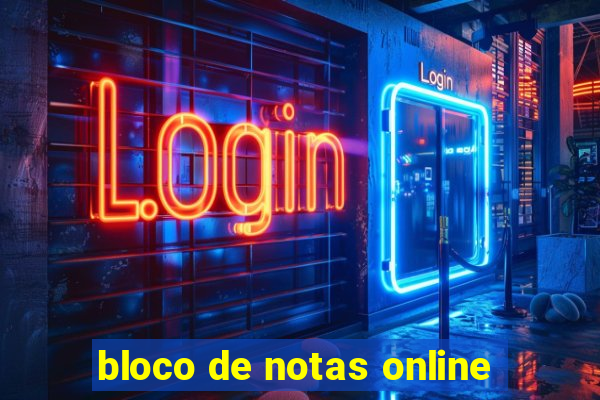 bloco de notas online