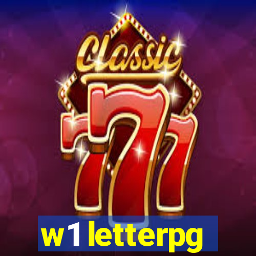 w1 letterpg