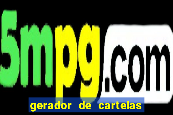 gerador de cartelas de bingo 1 a 99