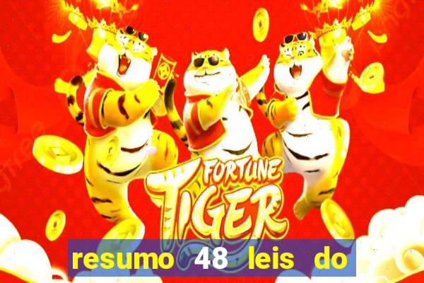 resumo 48 leis do poder pdf