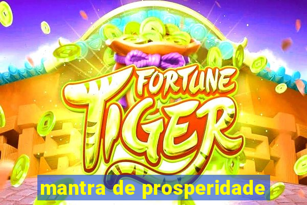 mantra de prosperidade