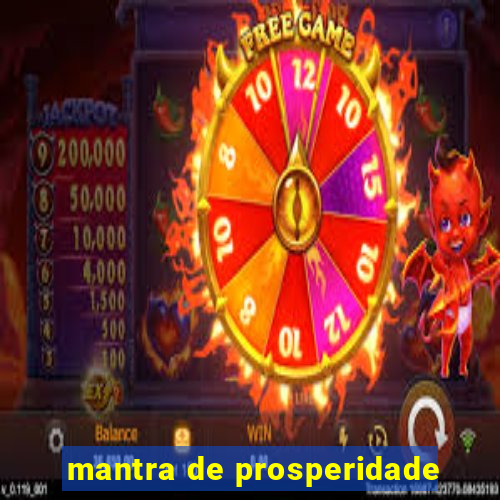 mantra de prosperidade