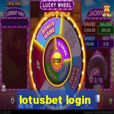 lotusbet login