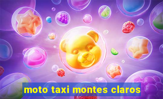 moto taxi montes claros