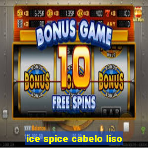 ice spice cabelo liso