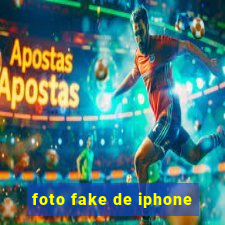 foto fake de iphone