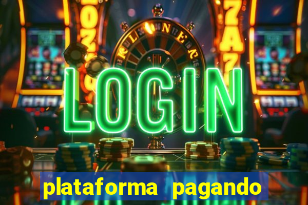 plataforma pagando no cadastro