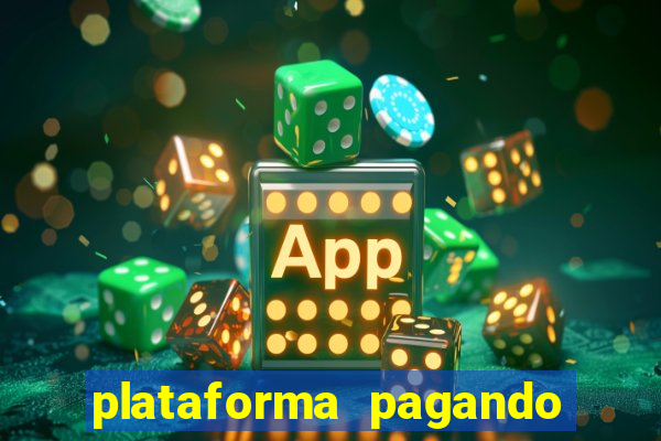 plataforma pagando no cadastro