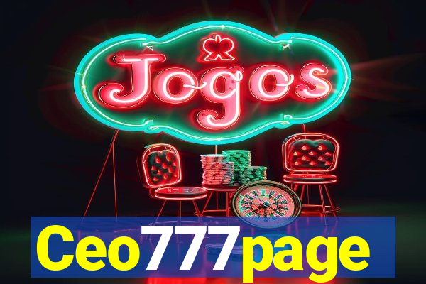 Ceo777page