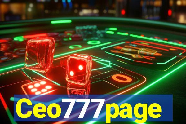 Ceo777page