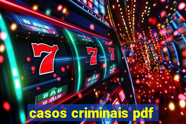 casos criminais pdf