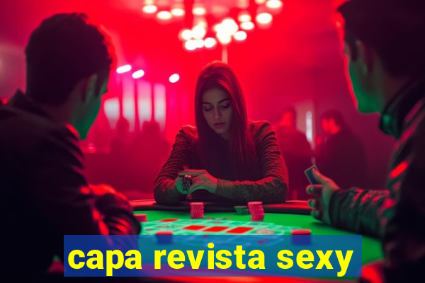 capa revista sexy