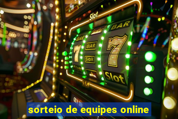 sorteio de equipes online