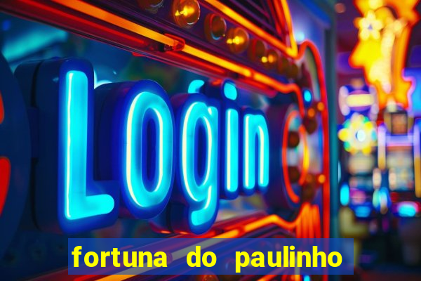 fortuna do paulinho do roupa nova