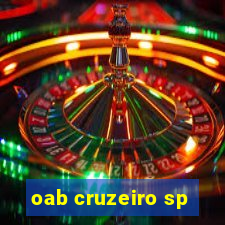 oab cruzeiro sp