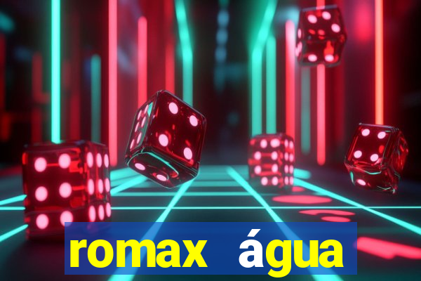 romax água sanitária agua sanitaria romax pronto fispq