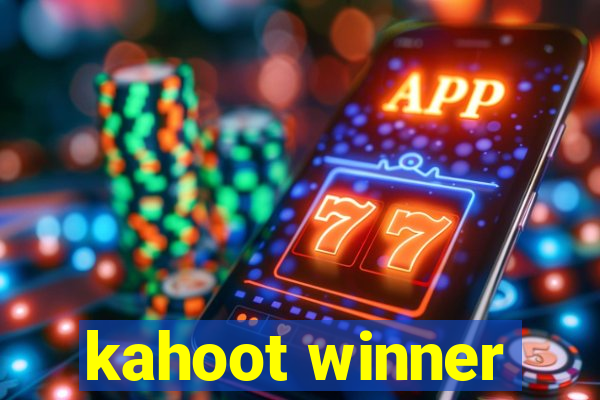 kahoot winner