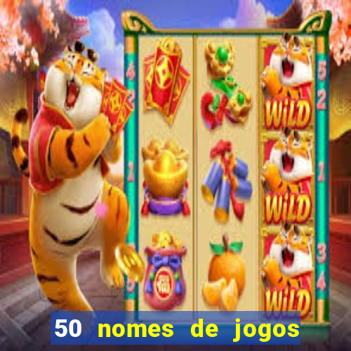 50 nomes de jogos com bola