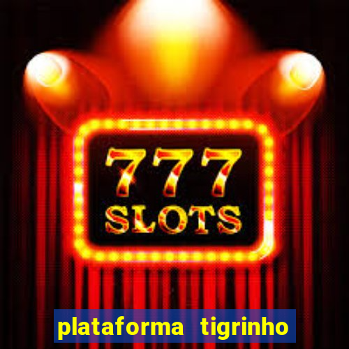 plataforma tigrinho 1 real