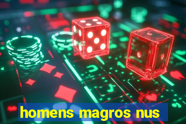 homens magros nus