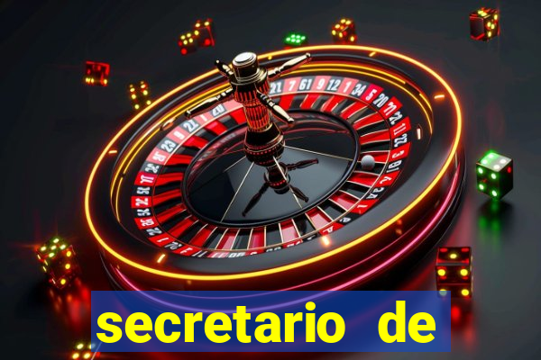 secretario de esporte salario