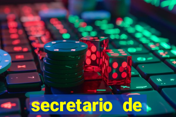 secretario de esporte salario