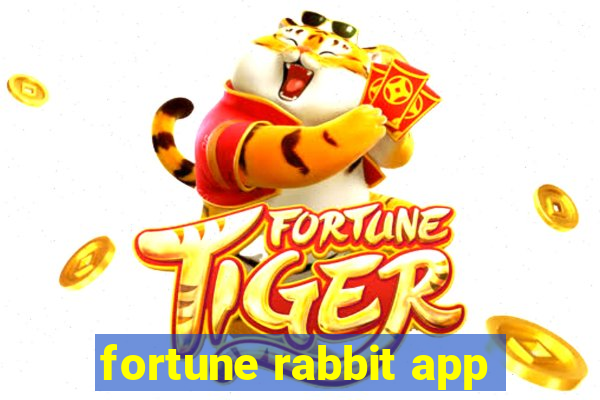 fortune rabbit app