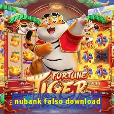 nubank falso download