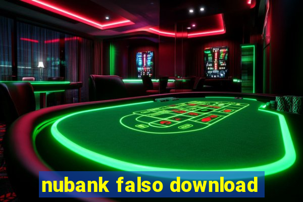 nubank falso download