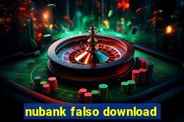 nubank falso download