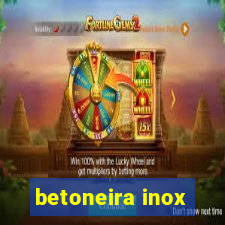 betoneira inox