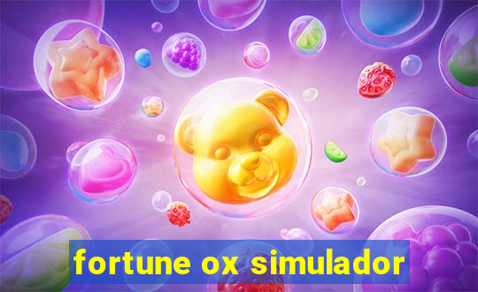 fortune ox simulador