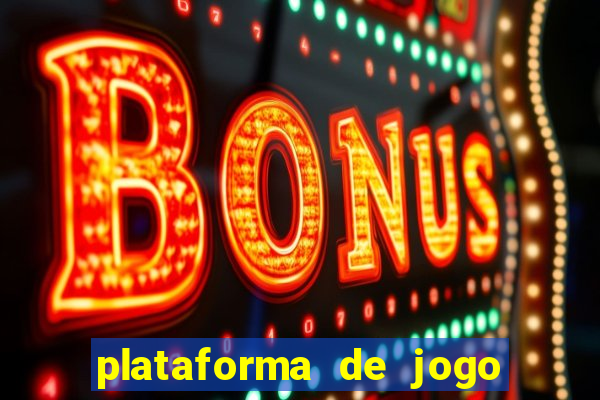 plataforma de jogo nova pagando