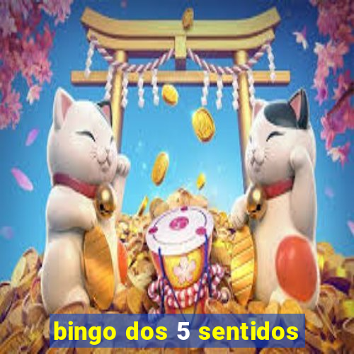 bingo dos 5 sentidos